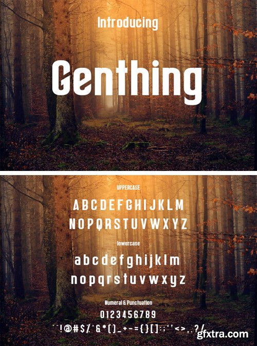 Genthing Font