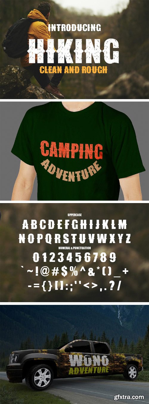 Hiking Font