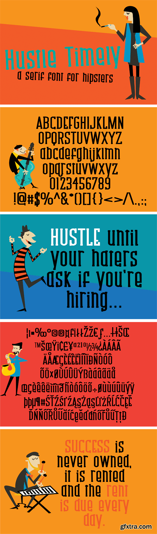 Fontbundles - ZP Hustle Timely 180437