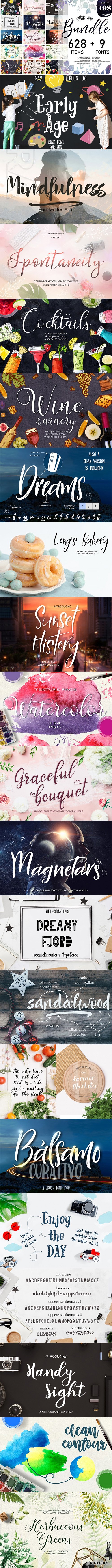 Astarte Bundle-Fonts+Graphics