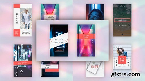 MA - Instagram Stories Pack V.3 After Effects Templates 150361