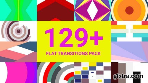 MA - 129+ Flat Transitions Pack Premiere Pro Templates 150481