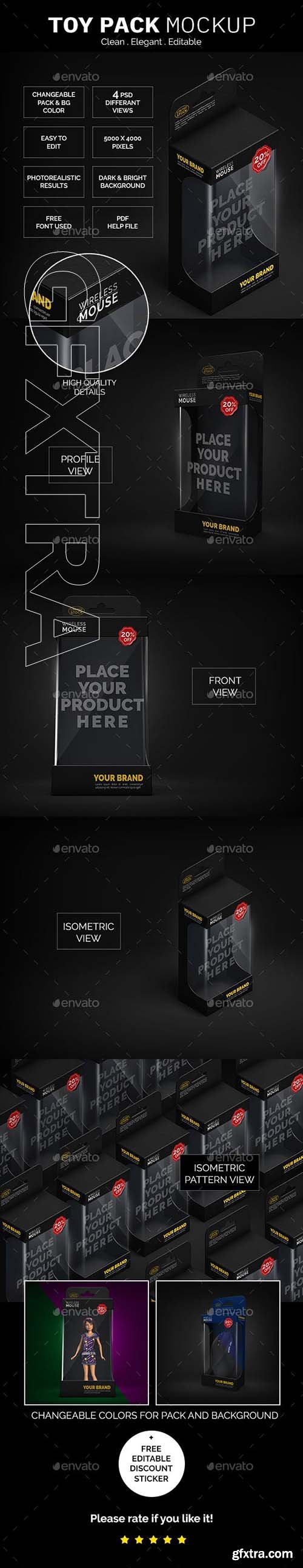 GraphicRiver - Toy Pack Mockup 22882245