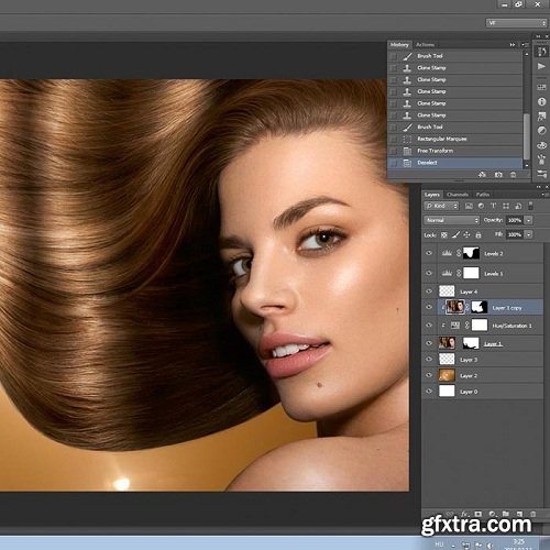 Karl Taylor Phorography - Hair Advert Retouch