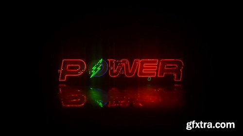 Videohive Neon Logo 22808541