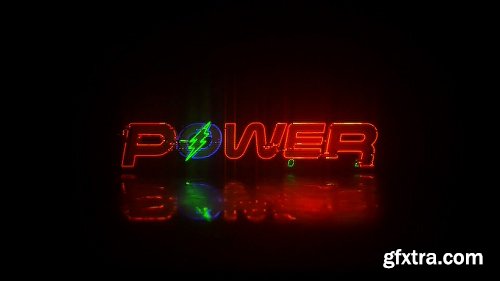 Videohive Neon Logo 22808541