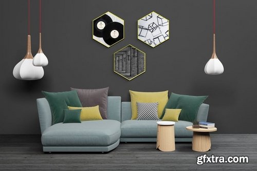 Mockup Interior Scene Creator Pack