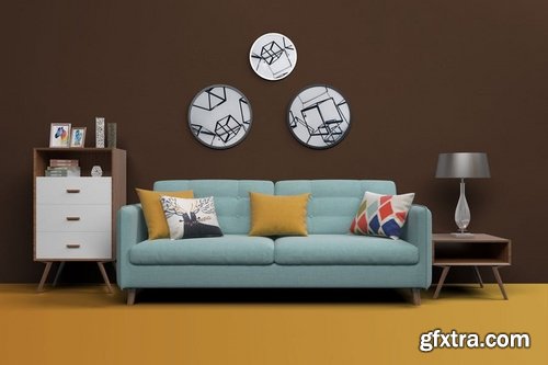 Mockup Interior Scene Creator Pack