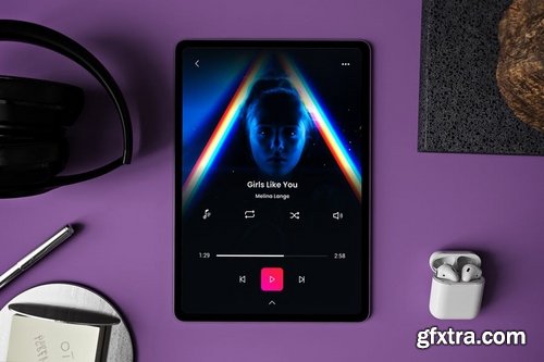 Music App Mockup