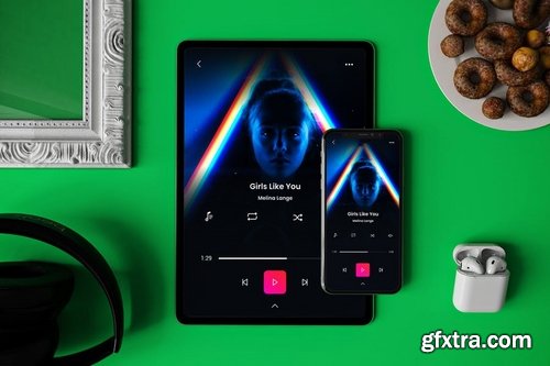 Music App Mockup