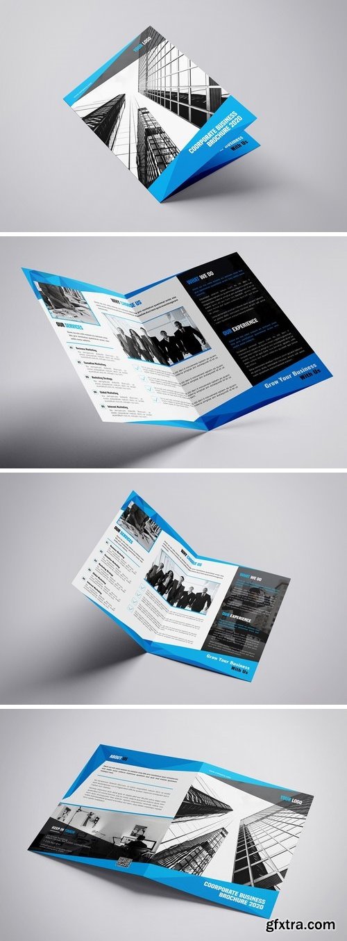 CM - Byfold - A4 Company Bifold Brochure Template 3275795