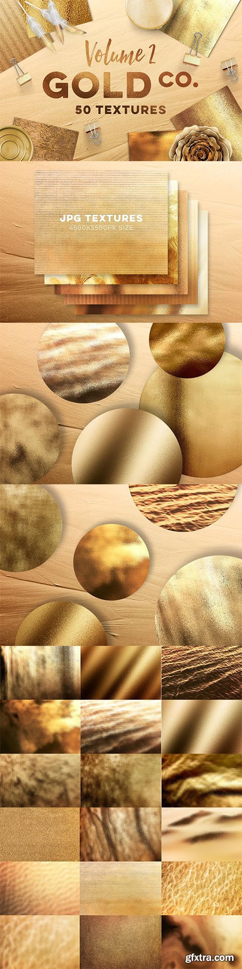 50 Gold Textures