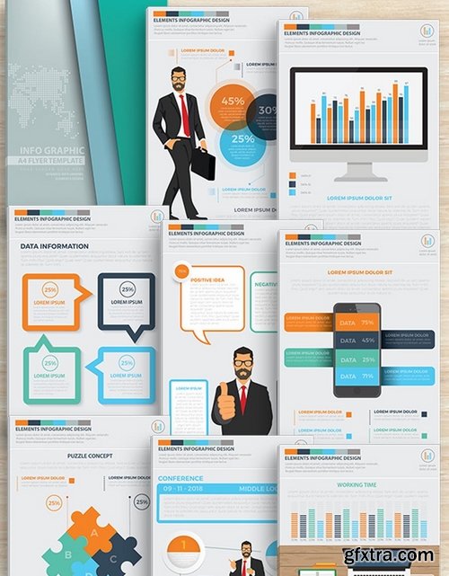 CEO Infographics Design 17 Pages