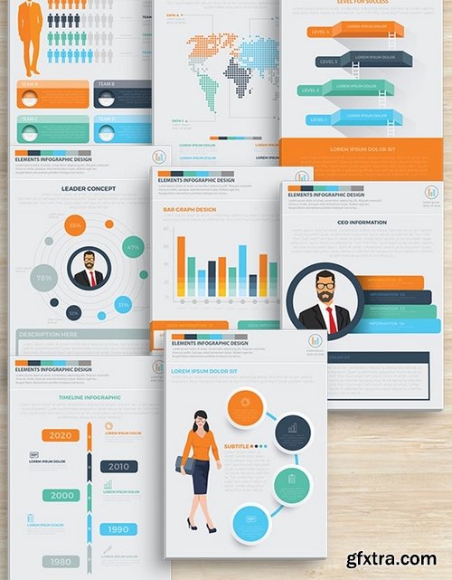 CEO Infographics Design 17 Pages