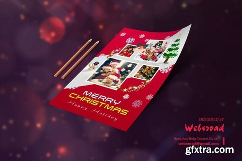 Christmas Discount Banner Marketing Template