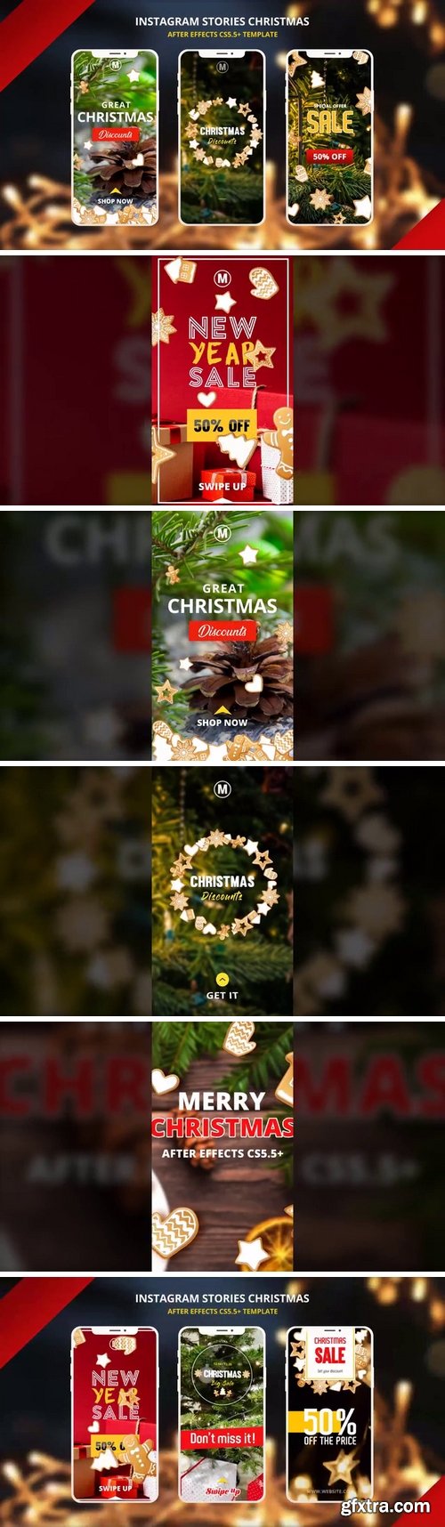 MA -  Instagtam Christmas Stories After Effects Templates 150318