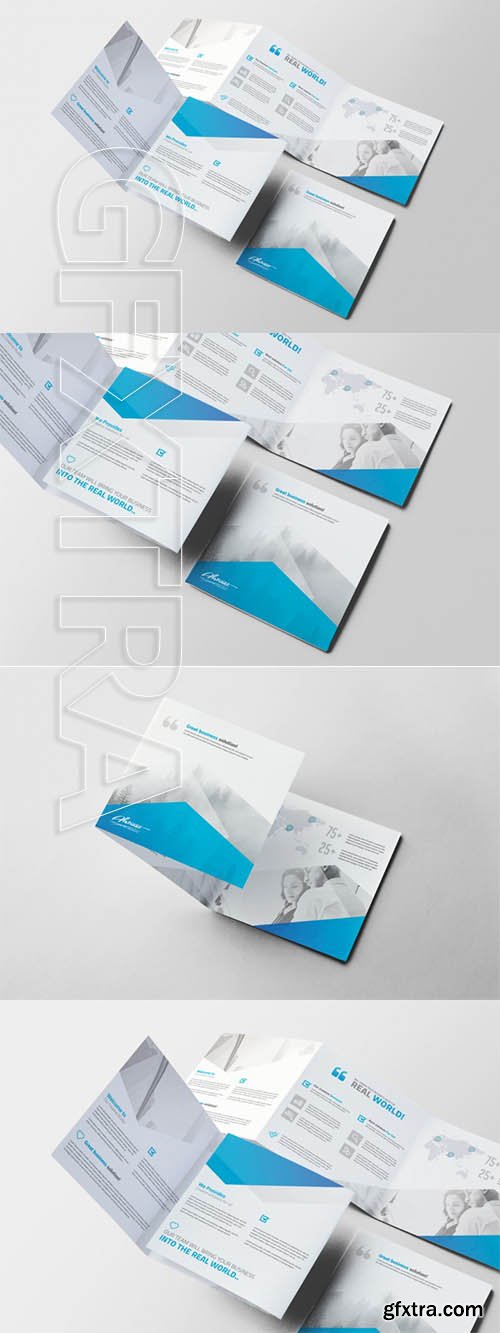 Corporate Square Trifold Brochure v15