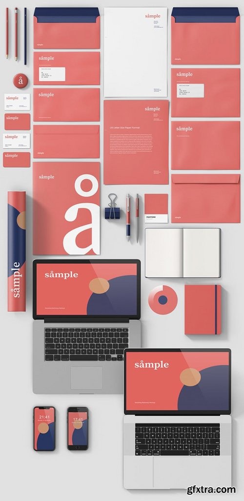 Stationery Branding Mockup Creator