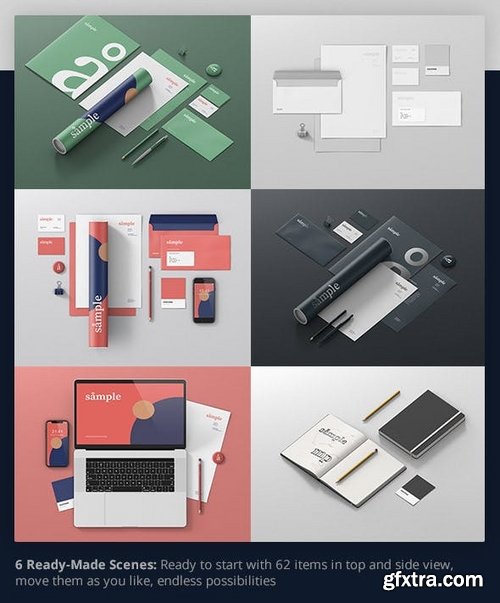 Stationery Branding Mockup Creator