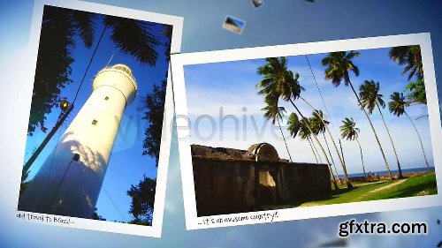 Videohive Sunny Falling Photos Slideshow 1868349