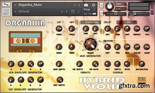 Genera Studios Organika For NATiVE iNSTRUMENTS KONTAKT-DISCOVER