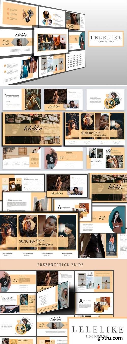 Lelelike Lookbook Google Slides Presentation