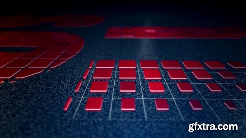 Videohive Mosaic Metal Logo 12356990