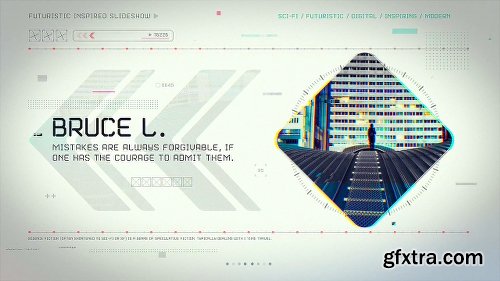 Videohive Futuristic Inspired Slideshow 22406980