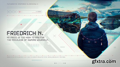 Videohive Futuristic Inspired Slideshow 22406980