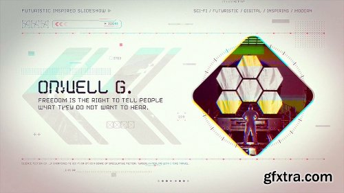 Videohive Futuristic Inspired Slideshow 22406980