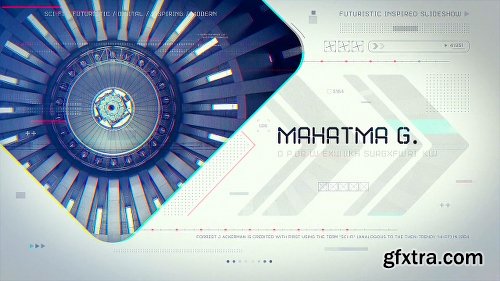 Videohive Futuristic Inspired Slideshow 22406980