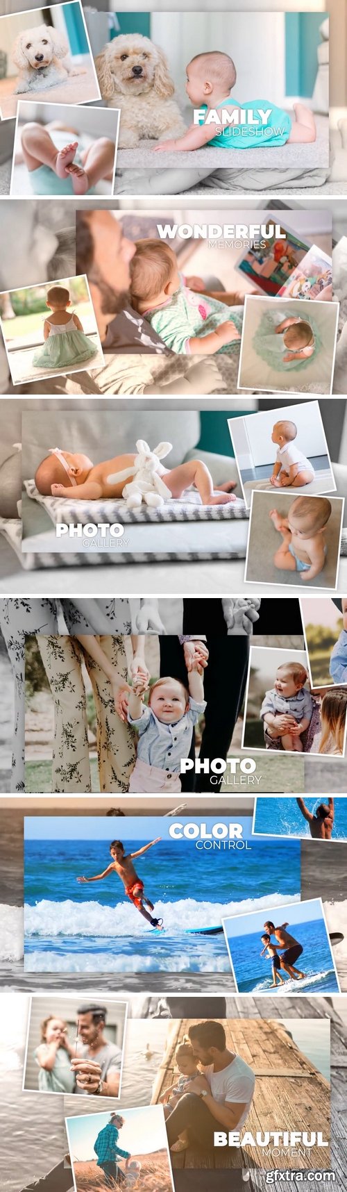 MA -  Family Slideshow After Effects Templates 150858