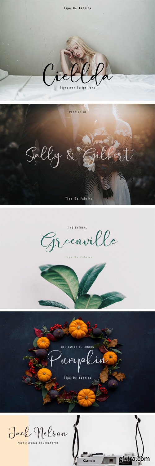 Fontbundles - Ciellda || Signature Script Font 150031