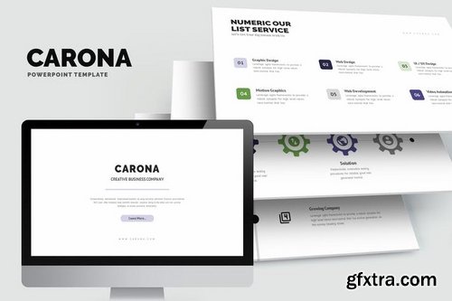 Carona - Modern Company Profile Powerpoint