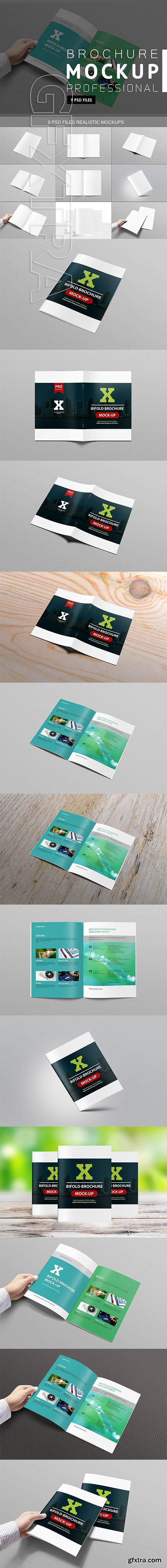 CreativeMarket - Brochure Mock-ups 3171014