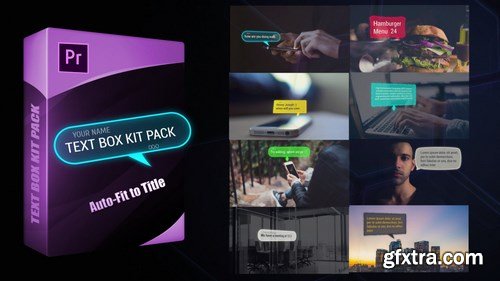 MA - Text Box Kit Pack Motion Graphics Templates 151860