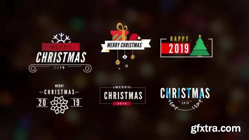 MA - Christmas Minimal Titles Motion Graphics Templates 152058