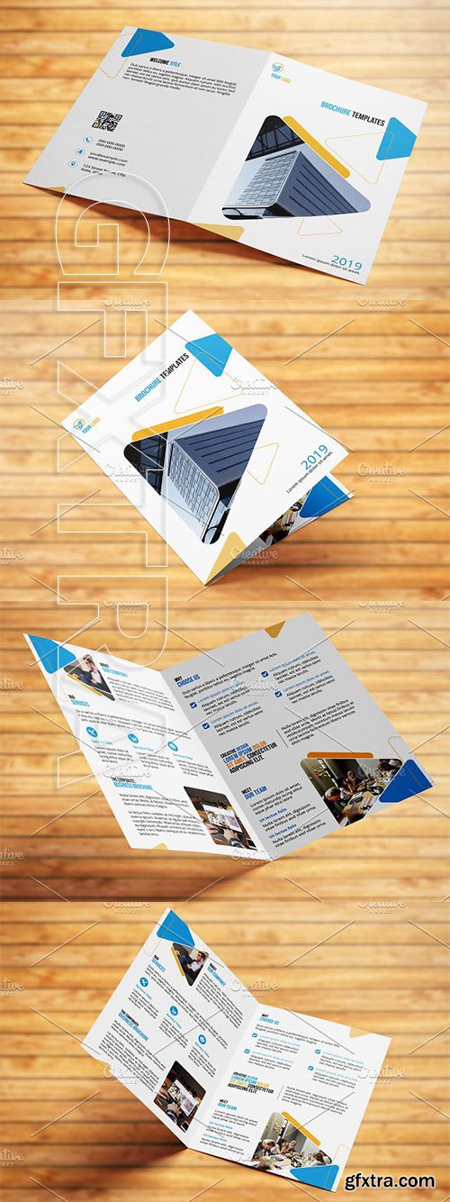 CreativeMarket - Bifold Business Brochure - V01 3205862