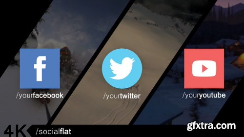 Videohive Social Flat 16073602