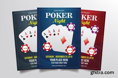 CM - Poker Night Flyer Template 3291082