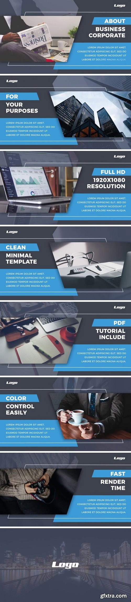 MA -  Minimal Corporate Promo After Effects Templates 151988