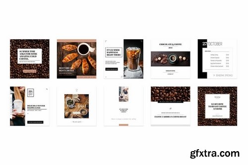 Coffee House - Social Media Template