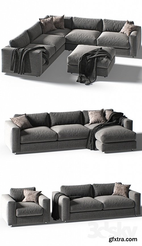 DWR Reid Sectional set