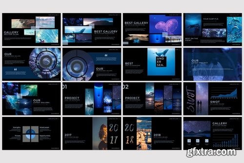 Under Sea - Powerpoint Keynote and Google Slides Templates