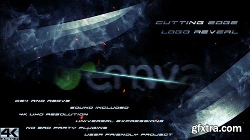 Videohive - Cutting Edge Logo Reveal - 19516571