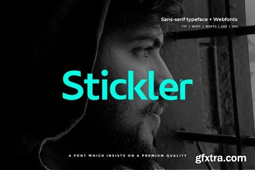 Stickler - Modern Typeface + WebFont