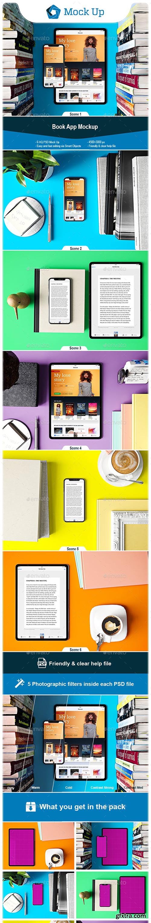 Book App Mockup 23039432