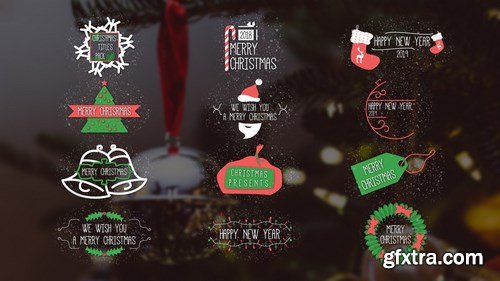 MA - Christmas Titles Pack After Effects Templates 152671