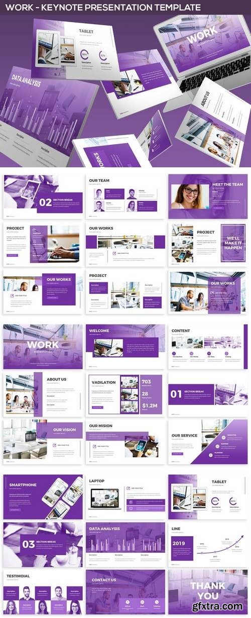 Work - Keynote Presentation Template