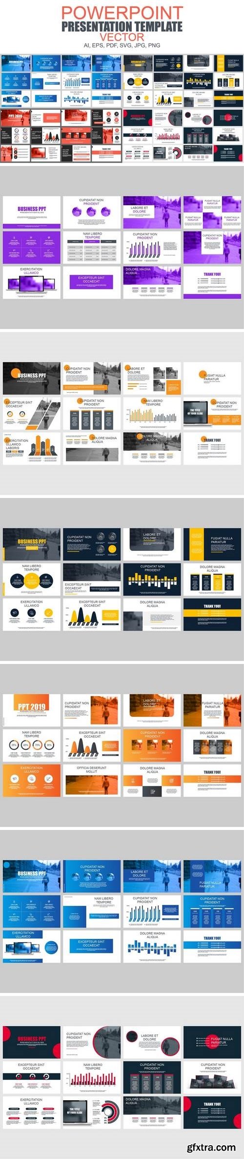 Business Powerpoint Slide Templates